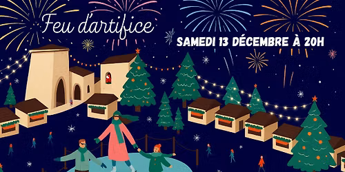 FEU D'ARTIFICE DE NOEL