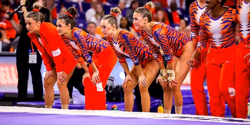 California Golden Bears at Clemson Tigers Womens Gymnastics