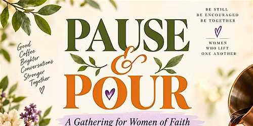 "Pause & Pour" In-person meet-up
