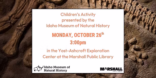 Children's Activity: Idaho Museum of Natural History