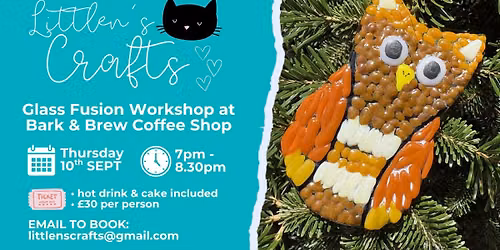 Glass Fusion Workshop at Bark & Brew Coffee Shop