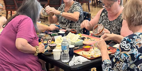 Mosaic Art Classes The Villages : Turkish Lamp Making Workshop