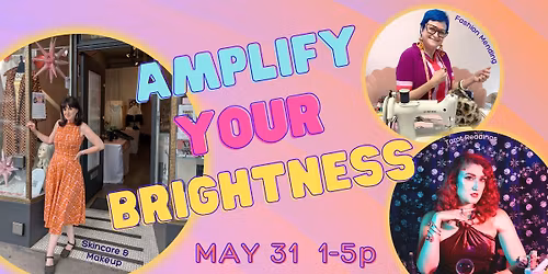 Amplify Your Brightness: Fashion Mending, Tarot Reading and Skincare DIY