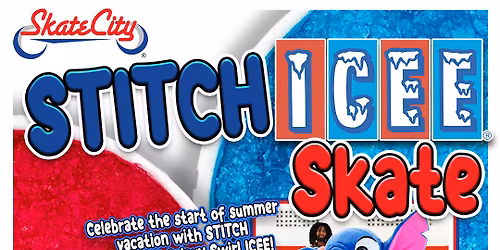 Stitch's Icee Skate! \ud83e\udd64\u2744\ufe0f\ud83d\udefc