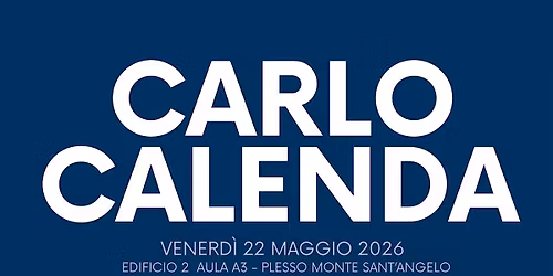 CUI HOST CARLO CALENDA - Incontro