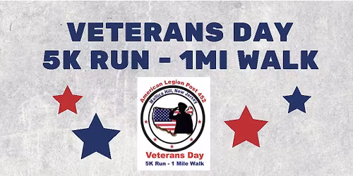 Veterans Day 5K Run - 1 Mile Walk