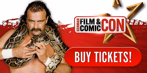 Jake "The Snake" Roberts @ German Film Comic Con Dortmund 2026