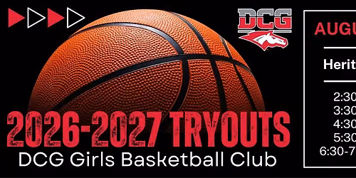 2026-2027 DCG Girls Basketball Club Tryouts