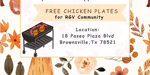 Chicken Plate-Food Drive