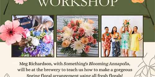 Girl's Night Out!  Fresh Flower Workshop at Pherm Brewing Company Gambrills