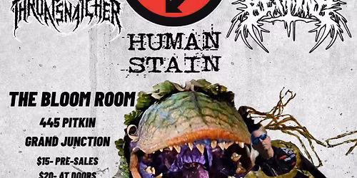 BLOOMING CHAOS:  FEDSMOKER, Savage Beating, ThroatSnatcher, Human Stain 