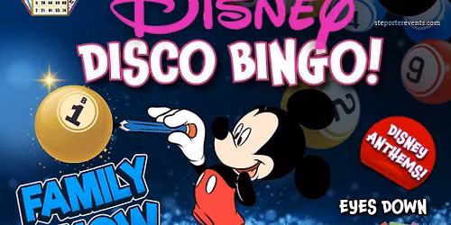 Disney Family Disco Bingo