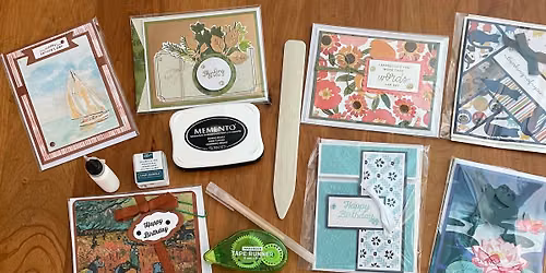Handcrafted Greeting Cards Make and Take Workshop