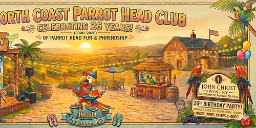North Coast Parrot Head Club 26th anniversary