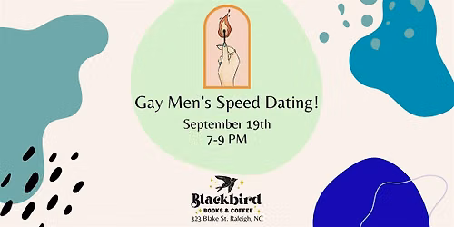 Gay Men's Speed Dating @ Blackbird Books and Coffee