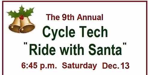 Cycle Tech Ride with Santa