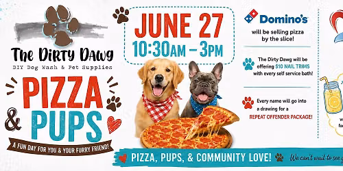 Pizza & Pups <svg xmlns=