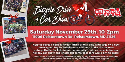 Bicycle Drive + Car Show! \ud83d\udeb2\u2728\ud83d\ude97