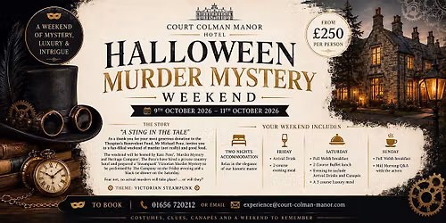 Court Colman Manor M**der Mystery Weekend