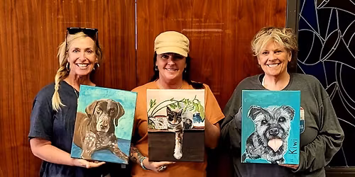 Pet portrait painting