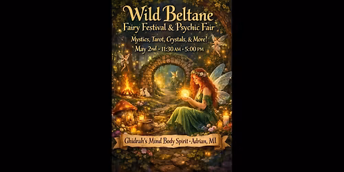 Wild Beltane Fairy Festival & Psychic Fair 