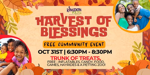Harvest of Blessings-Trunk of Treats Festival