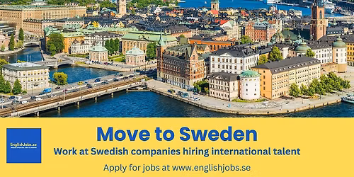 Work in Europe \/ Sweden - Jobs, Employers, EU Blue Card Visa (CPSA)