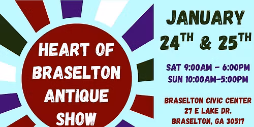 Heart of Braselton Antique Show 