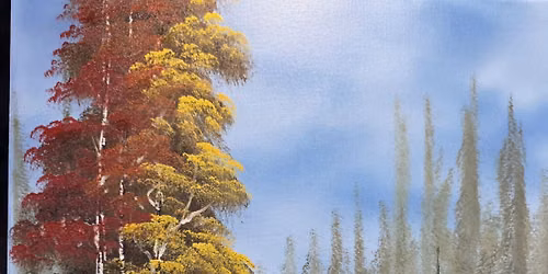LEARN TO PAINT LIKE BOB ROSS! CATTAIL CREEK
