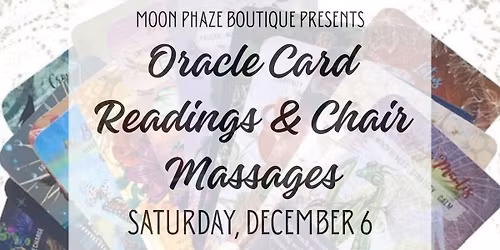 Oracle Card Readings & Chair Massages with Leah Richards
