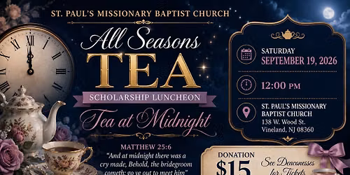 All Season's Tea Scholarship Luncheon