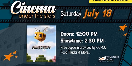 Cinema Under the Stars - A Minecraft Movie