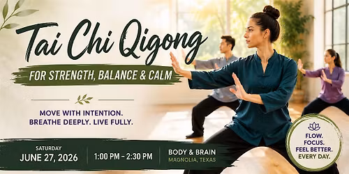 Tai Chi Qigong for Strength, Balance & Calm