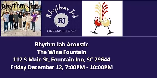 Rhythm Jab Acoustic - The Wine Fountain
