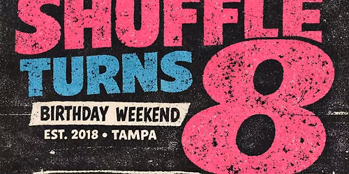 Shuffle Turns 8! Let's Party.