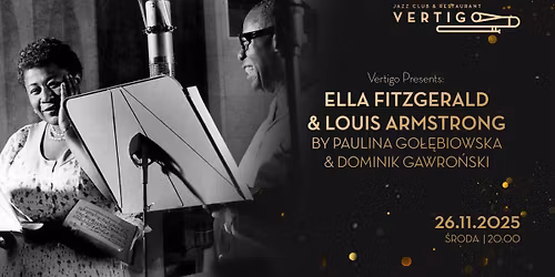 Ella Fitzgerald & Louis Armstrong by Paulina Go\u0142\u0119biowska & Dominik Gawro\u0144ski