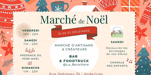 Le march\u00e9 de No\u00ebl des Ap\u00e9ros Debiseau 