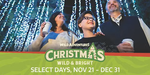 Wild Adventures Christmas Wild & Bright