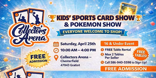 Kids' Sports Card & Pok\u00e9mon Show