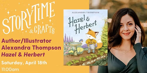 Storytime and Crafts with Alexandra Thompson