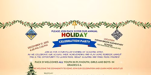 Cub Scout Pack 51 holiday party