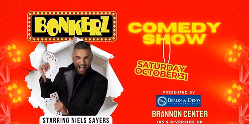Niels Sayers at Bonkerz Comedy Series New Smyrna Beach