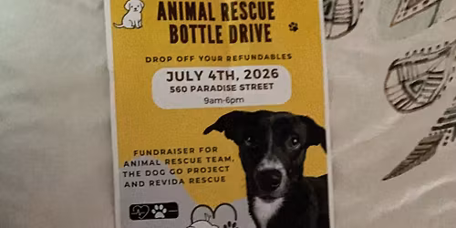 Paradise Street Animal Rescue Bottle Drive