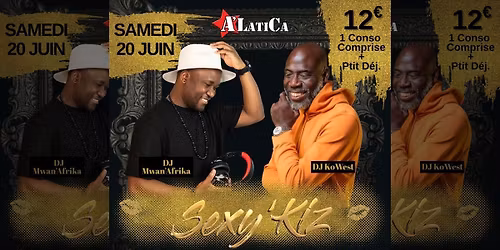 Soir\u00e9e Sexy'Kiz - Samedi 20 Juin 2026 - Salle Le Temple - Pessac\/Bordeaux