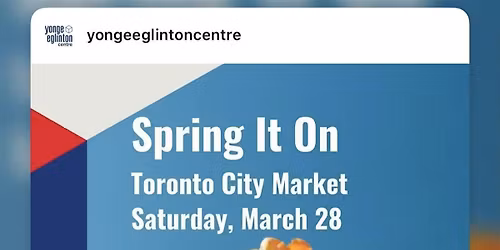 Spring it on Toronto city market