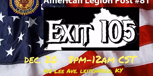 Exit 105 @ American Legion Post #81