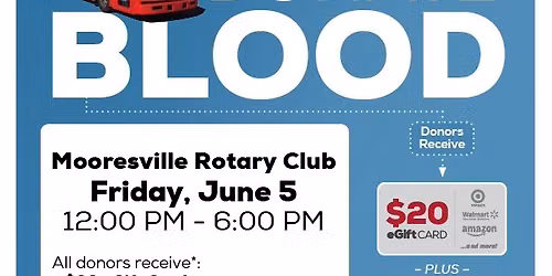 Mooresville Rotary Community Blood Drive