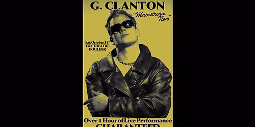 George Clanton with The Speeks | Fox Theatre