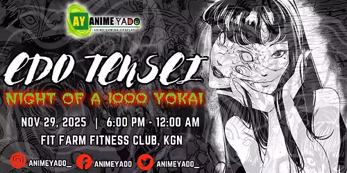 Edo Tensei - Hallo-Weeb CosParty \ud83d\udc7b\u26a1\ufe0f