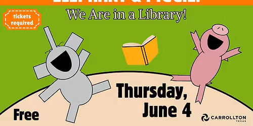 Elephant & Piggie: We Are in a Library